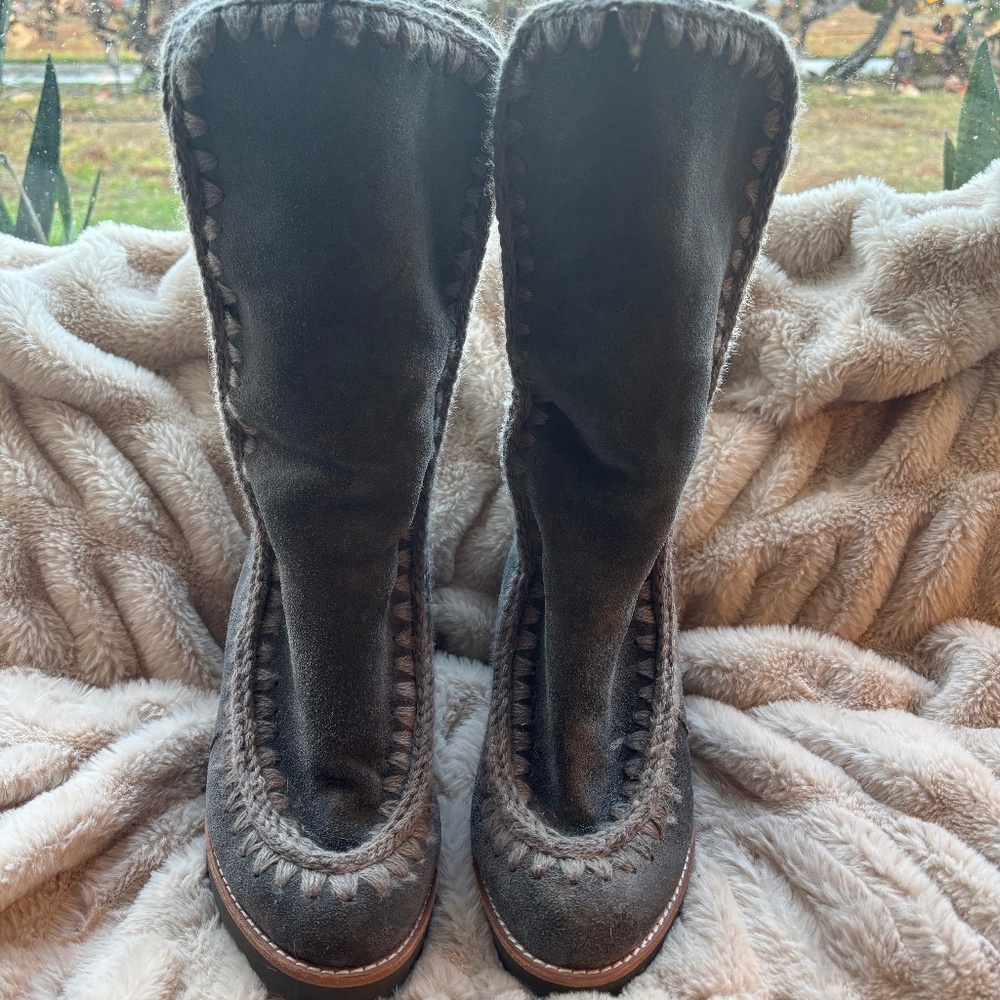MOU French Wedge Boots 38 - Picture 2 of 6